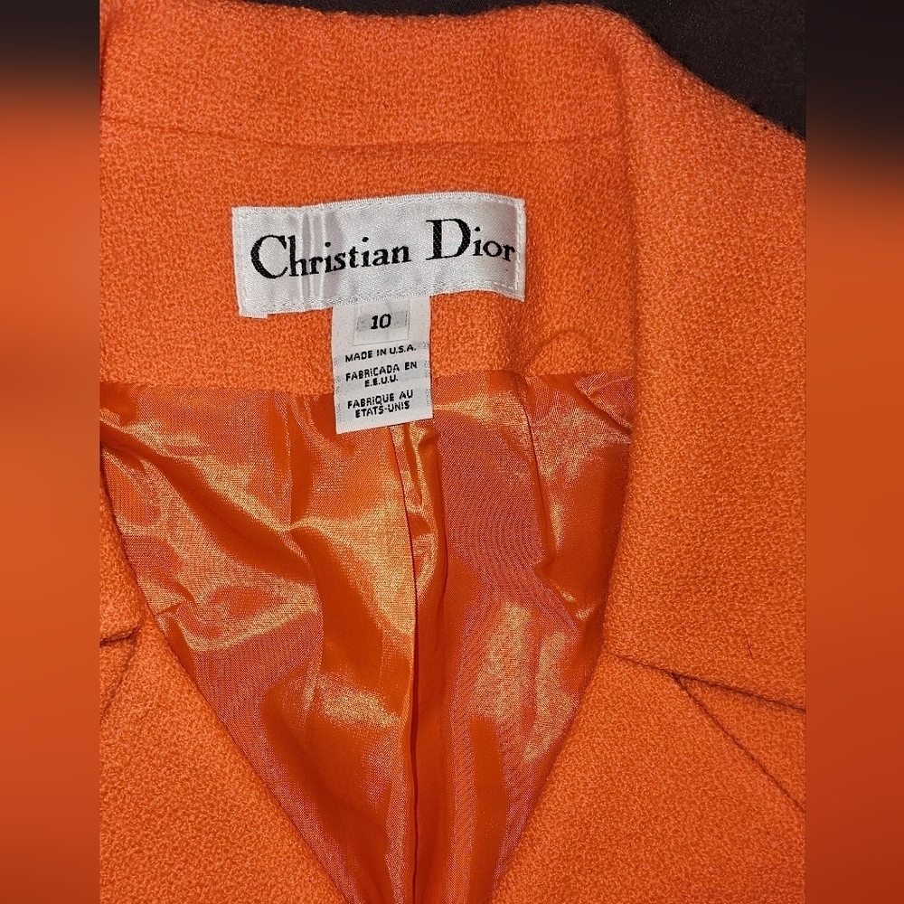 Christian Dior Suit - Size 10 - Picture 8 of 15